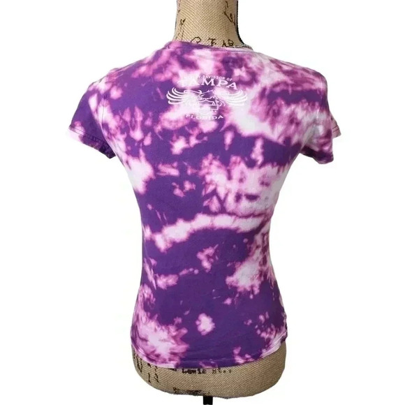 Harley Davidson bleached dye tee. Size small - Picture 4 of 6